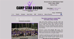 Desktop Screenshot of campstarbound.com